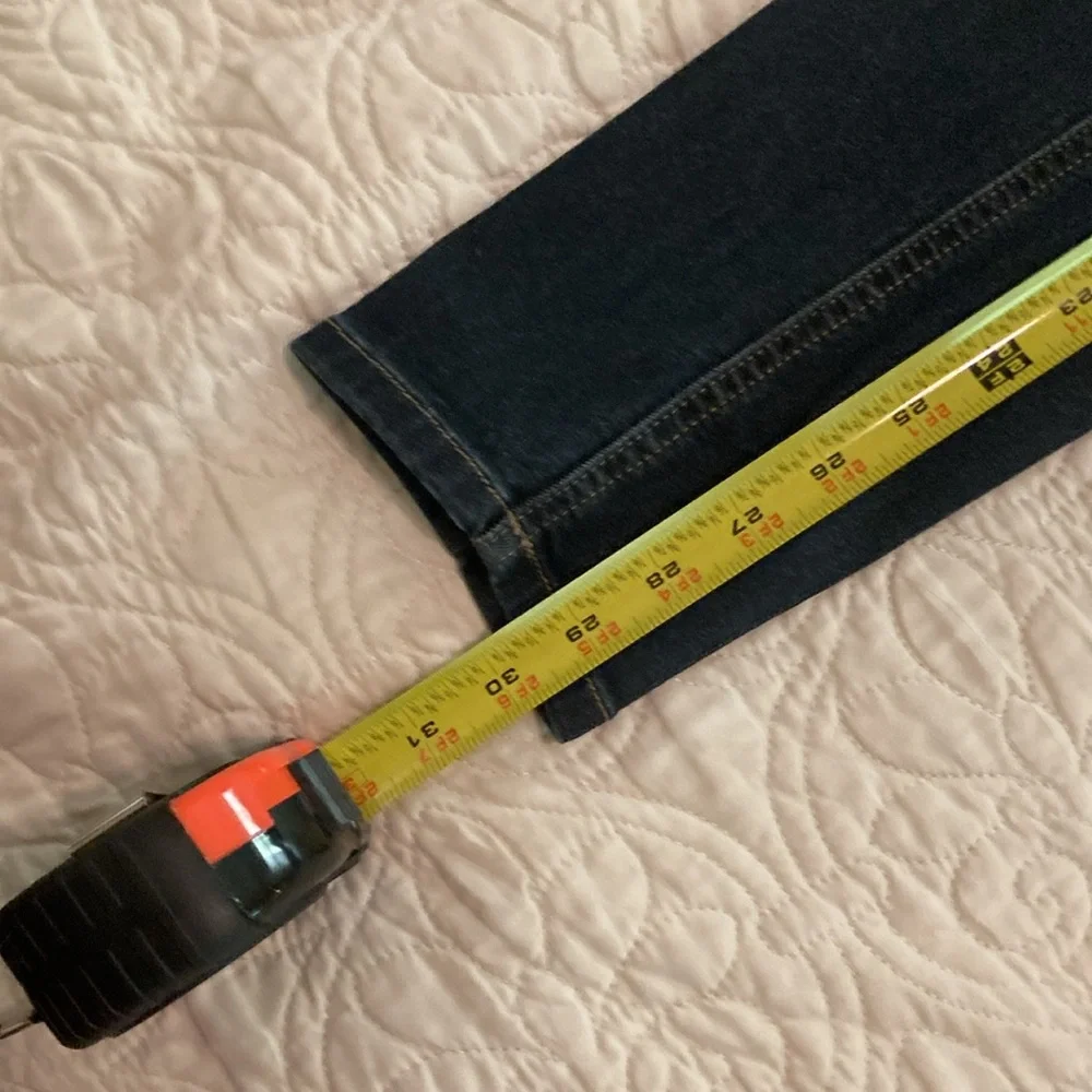 Democracy Ab Solution Dark Denim Skinny Jeans Women’s Size 16 - Picture 9 of 15